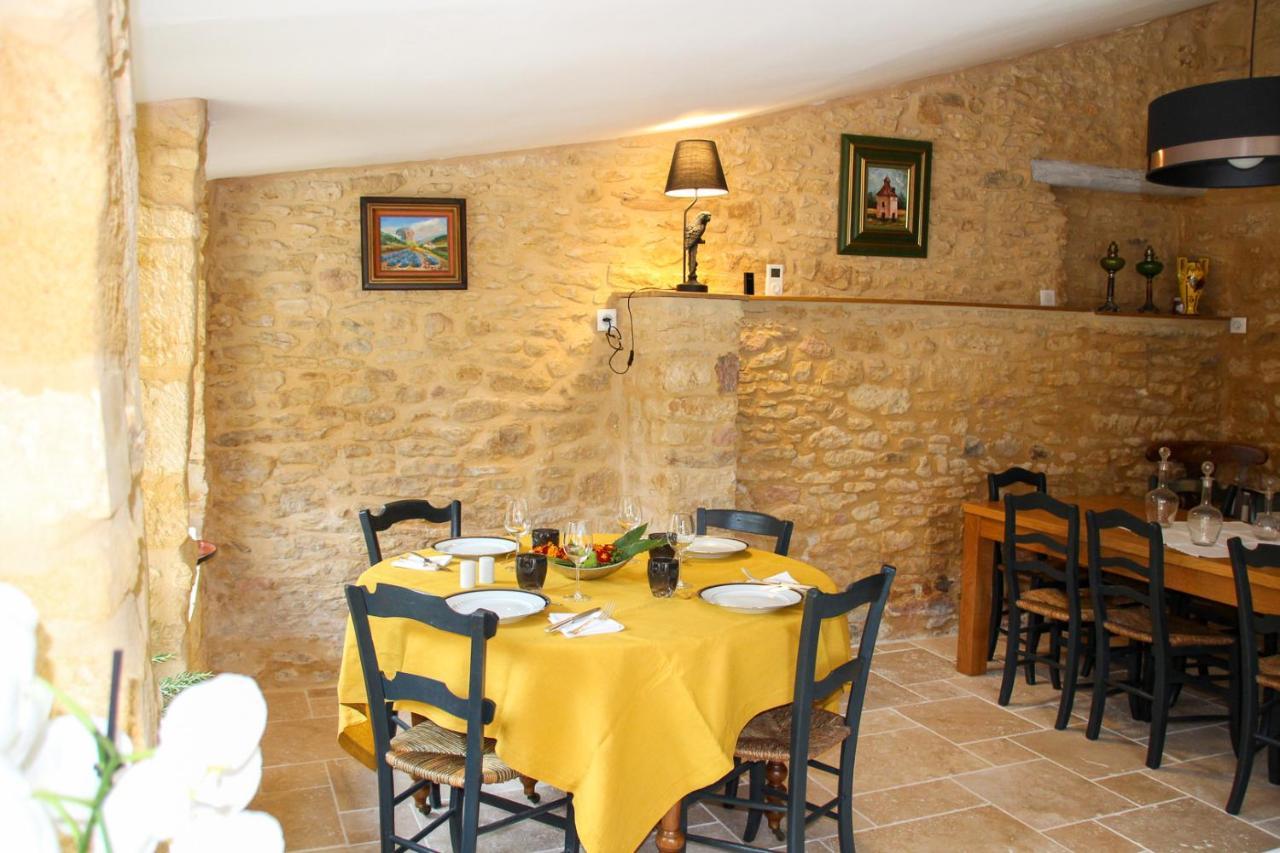 Aux Bories De Marquay, Chambres D'Hotes B&B Avec Piscine Et Spa Pres De Sarlat Экстерьер фото