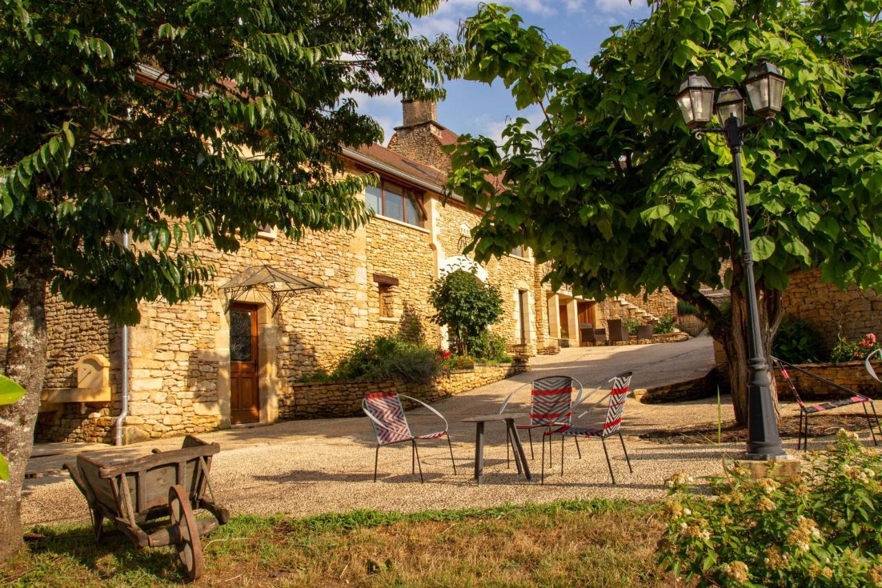 Aux Bories De Marquay, Chambres D'Hotes B&B Avec Piscine Et Spa Pres De Sarlat Экстерьер фото