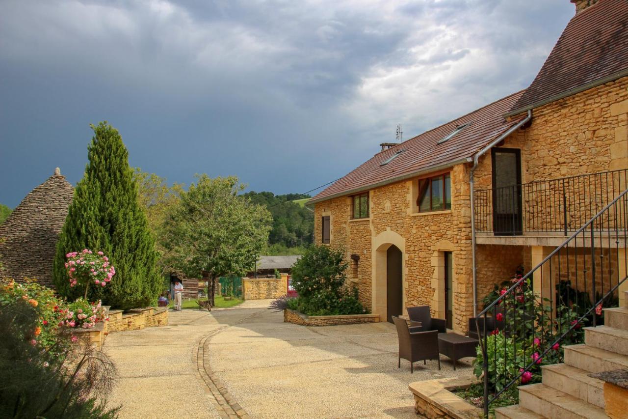 Aux Bories De Marquay, Chambres D'Hotes B&B Avec Piscine Et Spa Pres De Sarlat Экстерьер фото