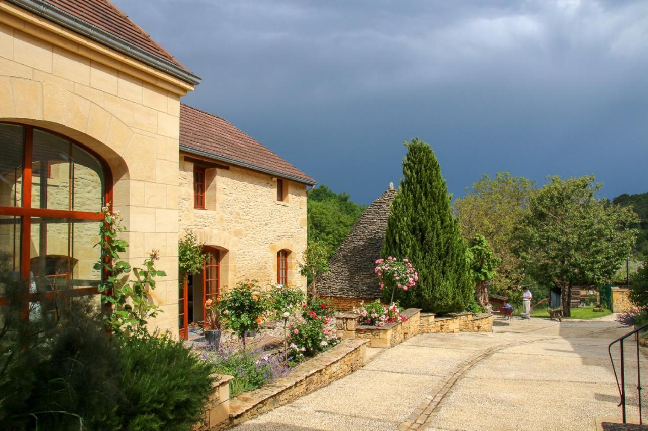 Aux Bories De Marquay, Chambres D'Hotes B&B Avec Piscine Et Spa Pres De Sarlat Экстерьер фото